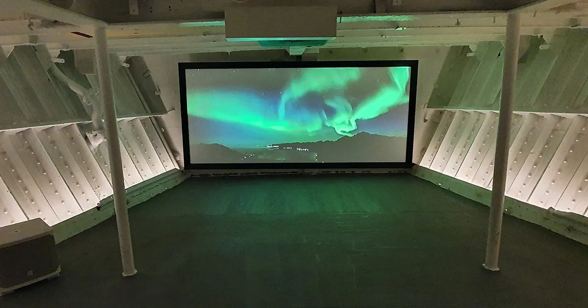 Kino i MS Finnmarken